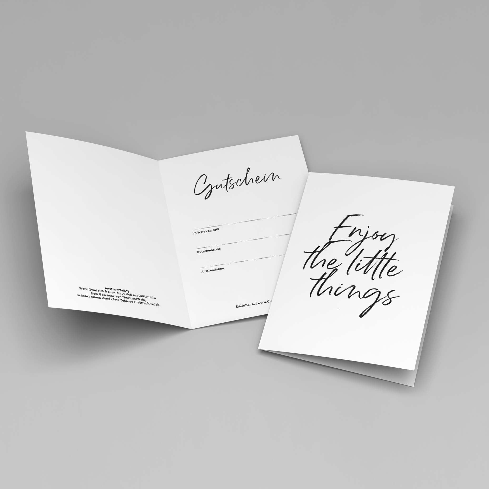TheOtherWalk Geschenk-Gutschein