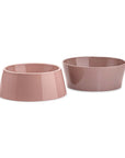 Dog bowl set Doppio Berry / pink made of porcelain in Scandinavian design