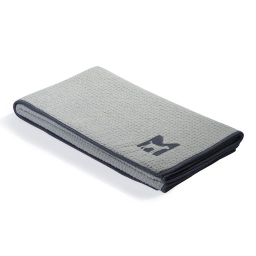 Dog bath towel Panno in light gray made of microfibre