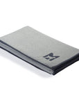 Dog bath towel Panno in light gray made of microfibre