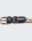 Hundehalsband Planten Black/Nature