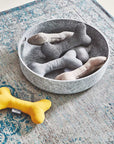 Spielzeugkorb Cesto Filz Beton