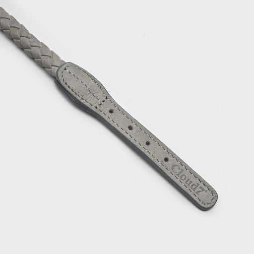 Hundehalsband Ravello Taupe / hellgrau