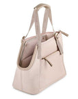 Hundetragetasche Sporta Nude / rose mit vielen smarten Details
