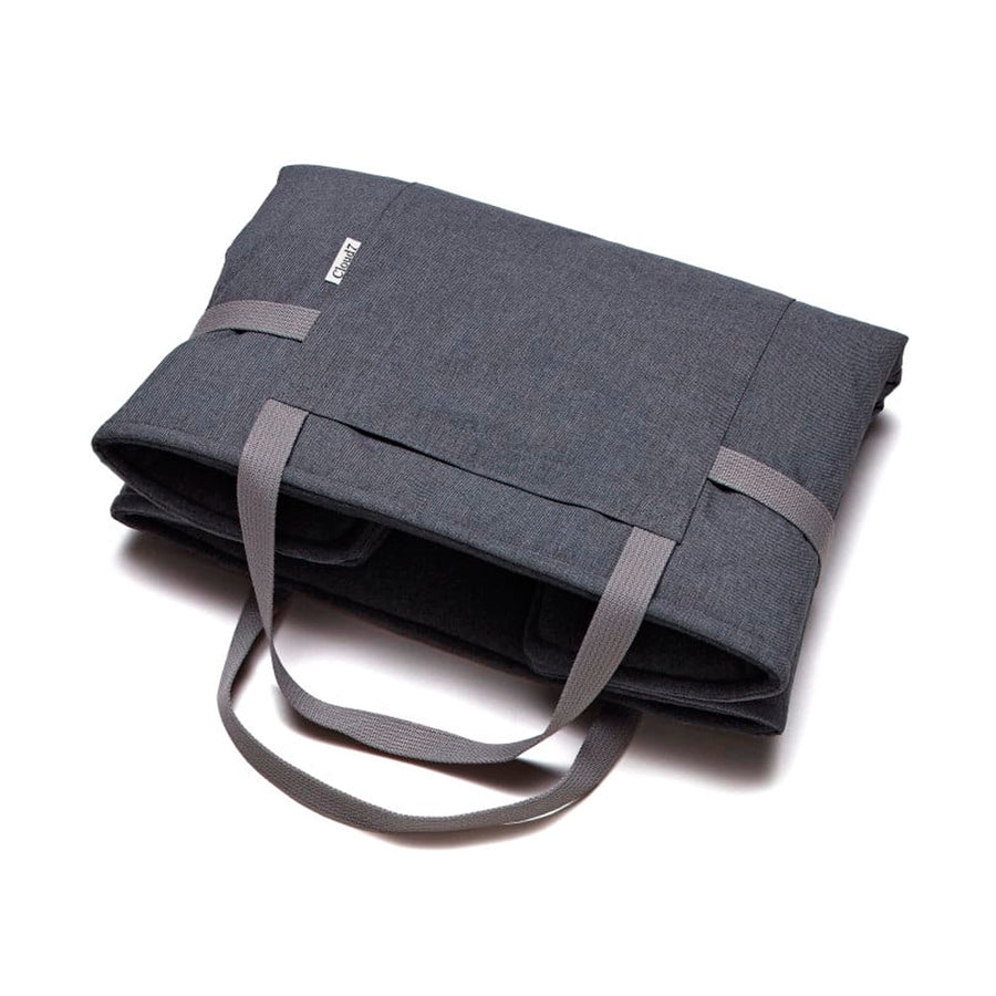 Dog Travel Bed Water Repellent Mid Gray - Dark Grey 