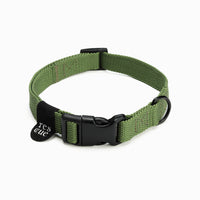 Dog Collar Nylon RESC7UE Green