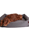 Dog bed Sleepy Deluxe Tweed Taupe