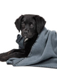 Dog Blanket Soft Fleece Dove Blue