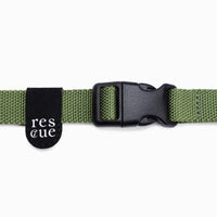 Dog Collar Nylon RESC7UE Green