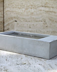 Wassertrog Trogolo Beton grau