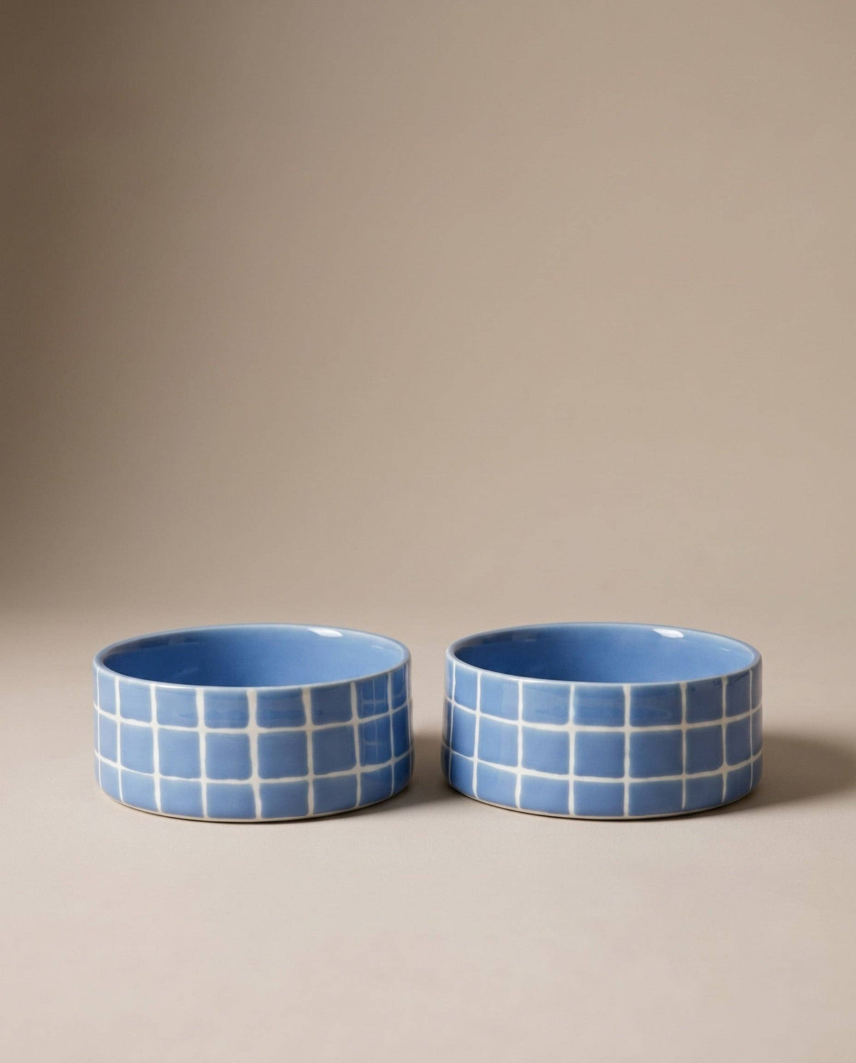 Pool Steinzeug-Tiernäpfe 16,5 cm Blue Sky 2-teiliges Set