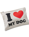 Pouch „I ♡ MY DOG"