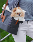 Hundetragetasche und Personal Bag Liiva grey