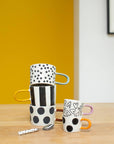 Caroline Gardner Tasse Mono Streifen