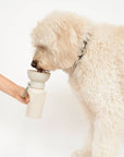 Hundetrinkflasche Flip 0.6L weiss