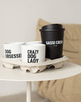 Becher Crazy Dog Lady