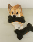 Spielzeug Knochen Teddy Army Green: Small