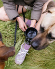 Hundetrinkflasche Flip 0.6L schwarz