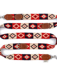 Verstellbare Hundeleine Peruvian Indian Red
