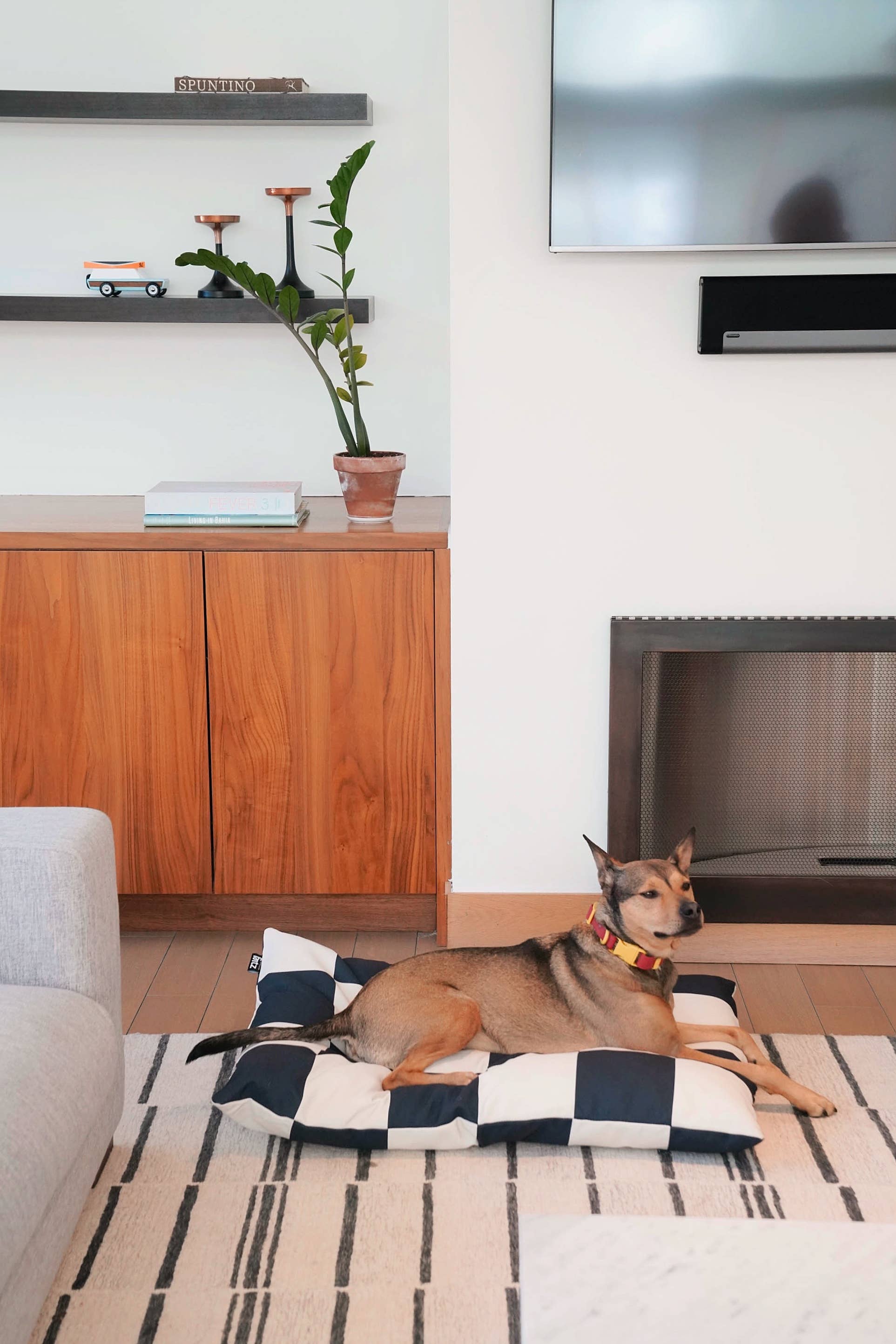 Hundebett The Fritz Bed Grande – Striped