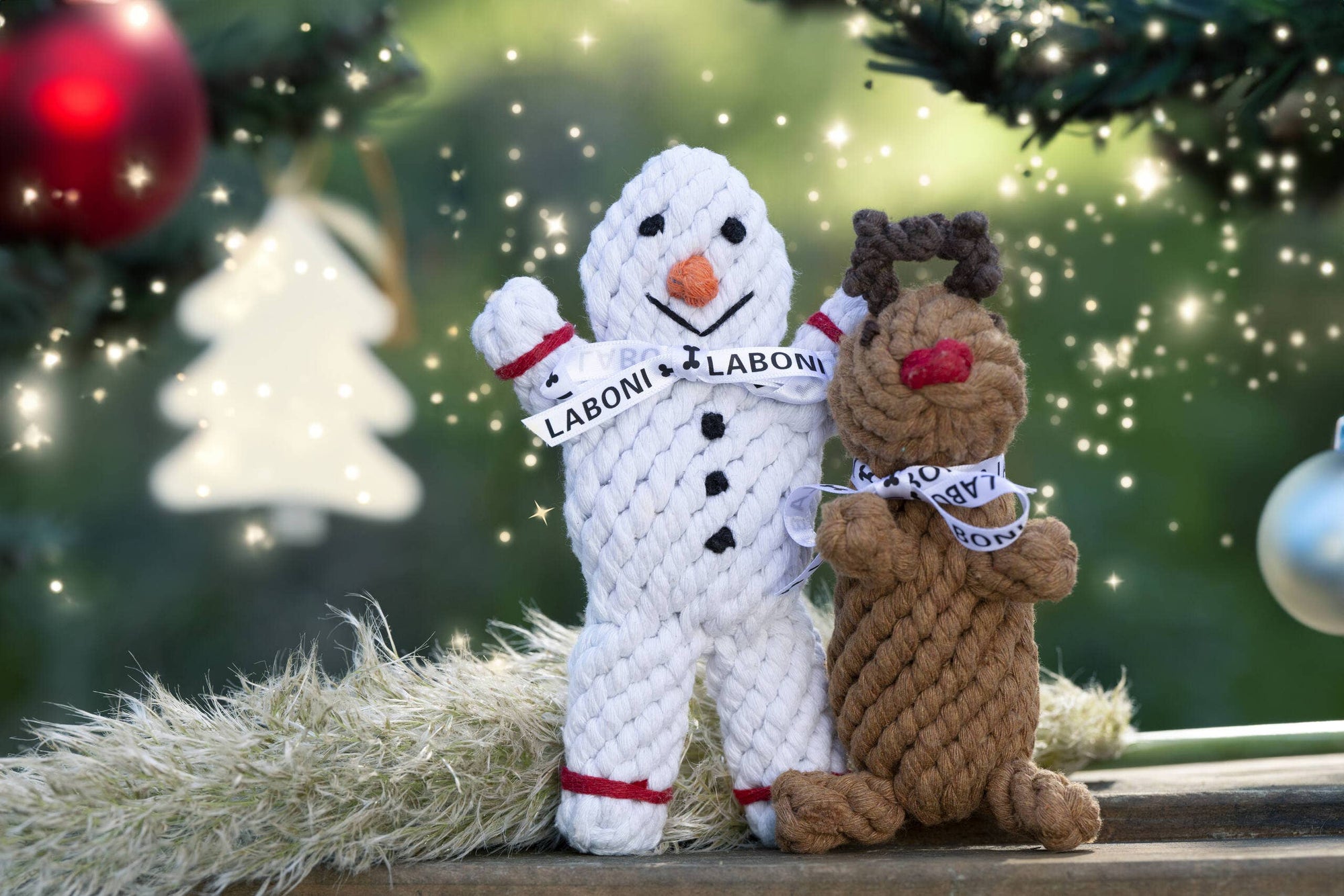 Shawn the Snowman Dog Toy Laboni