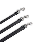 Hundeleine Classy coal - silver