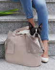 Dog carrier and personal bag Elva nude