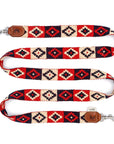 Verstellbare Hundeleine Peruvian Indian Red