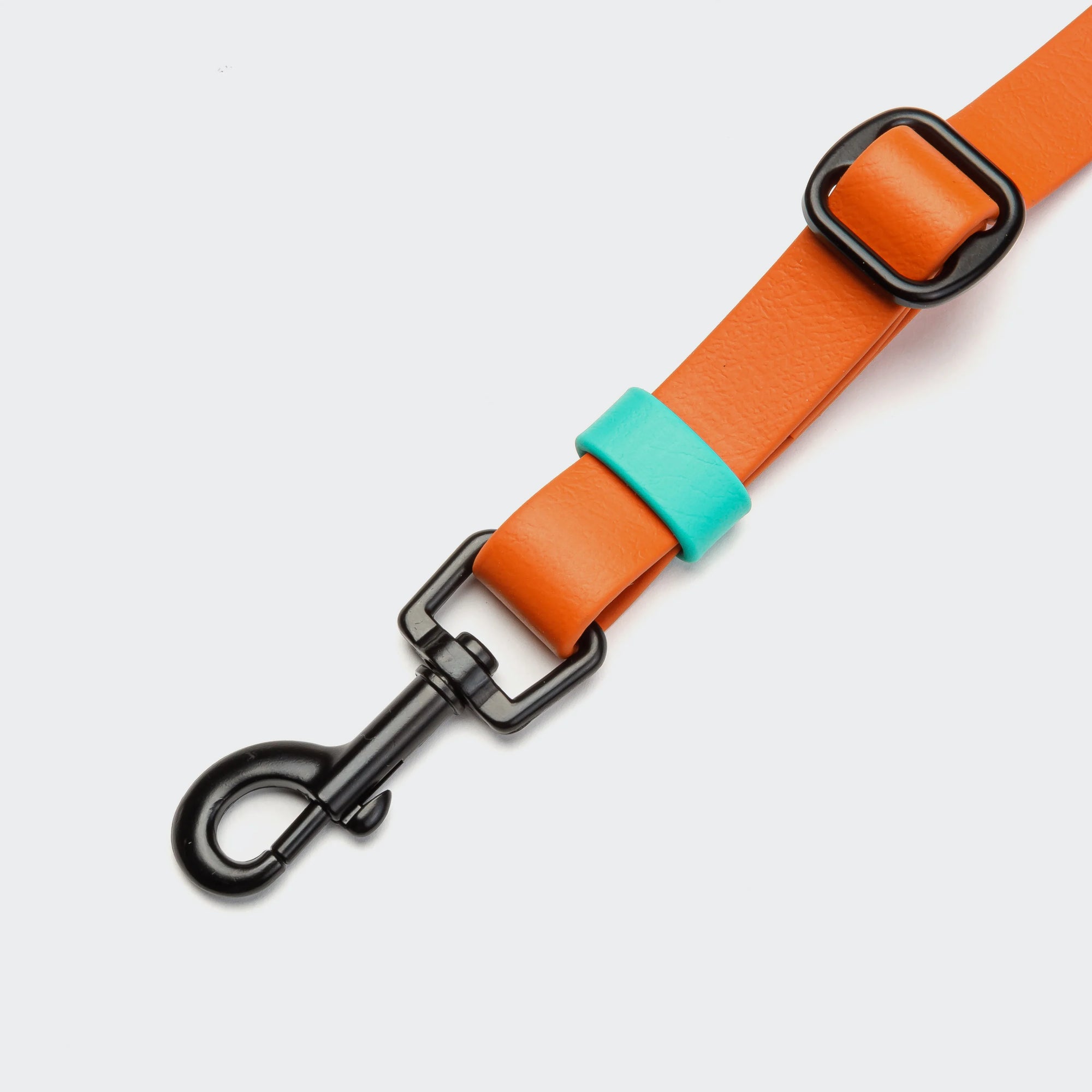 Freihandleine BioThane Ipanema Orange-Aqua