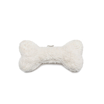 Toy Love Bone in white plush
