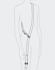 Freihandleine BioThane Ipanema Black-Olive