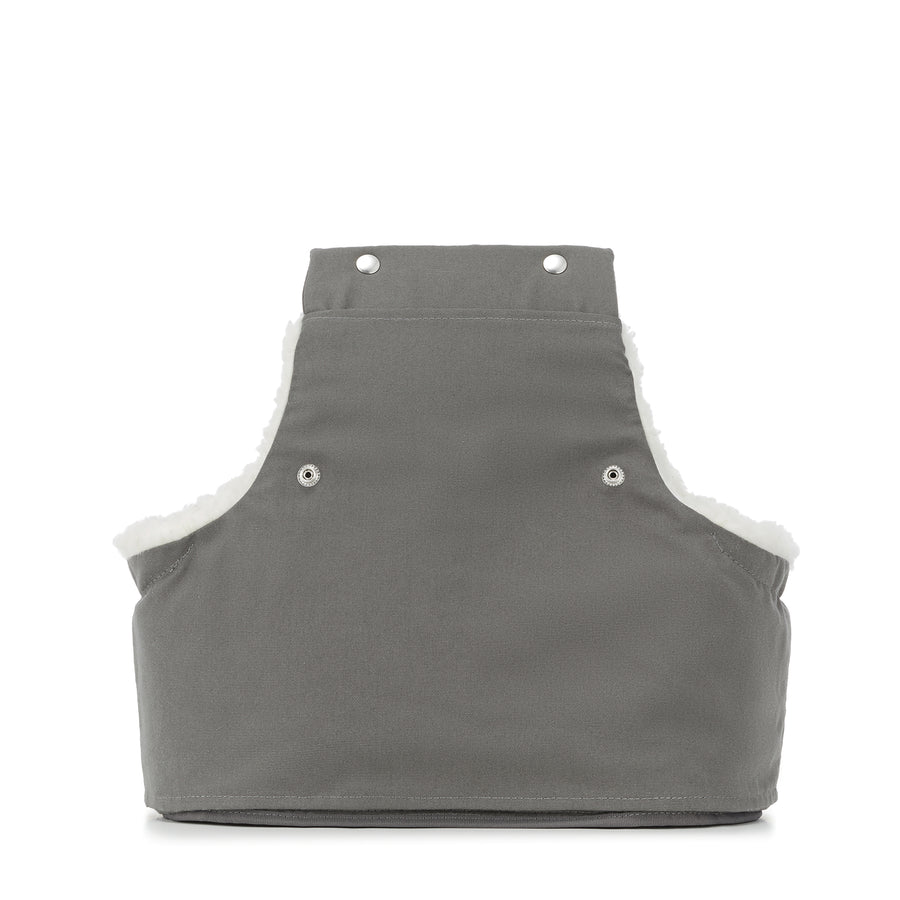 Porte-chien et sac personnel Elva gris clair