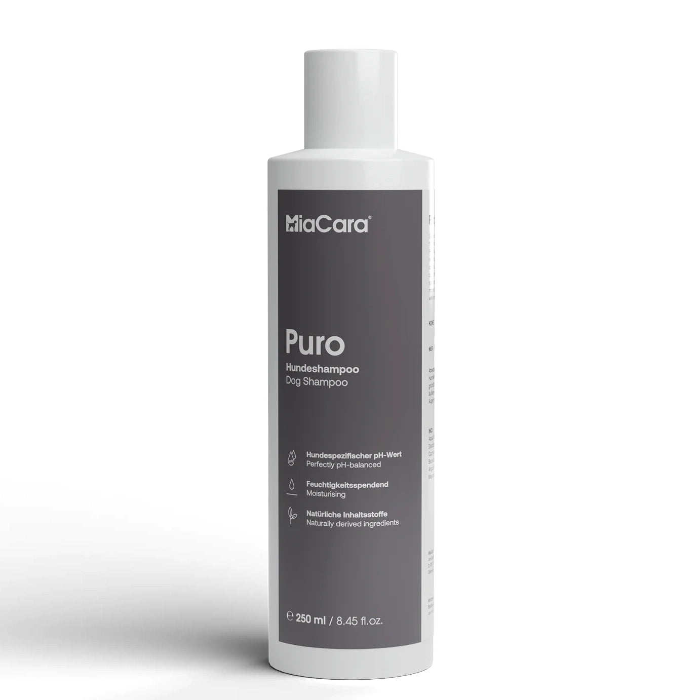 Le shampoing pour chien Puro est 100% biologique