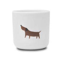Mug dachshund white