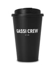 Tasse To Go GASSI CREW noir