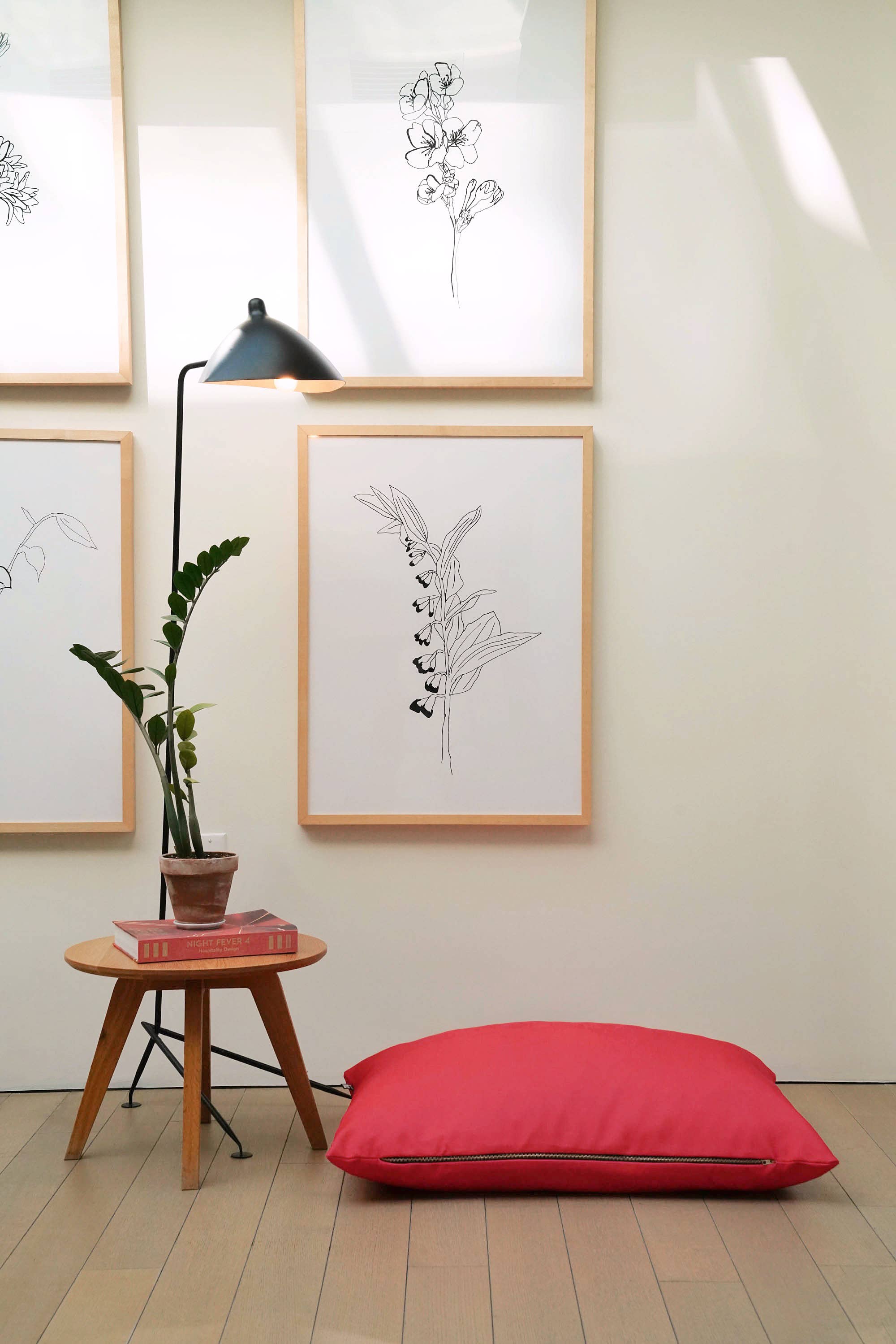 The Fritz Bed Standard dog bed, green checkered