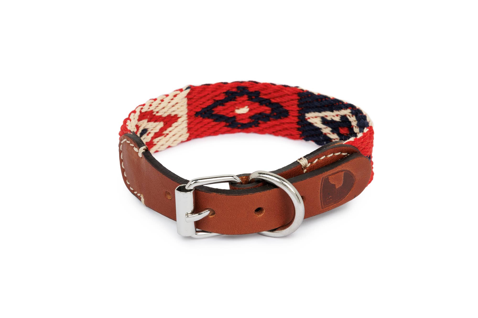 Hundehalsband Peruvian Petite Indian Red: XS