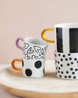Caroline Gardner Tasse Mono Streifen