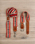 Hundehalsband Peruvian Arrow Rot: L