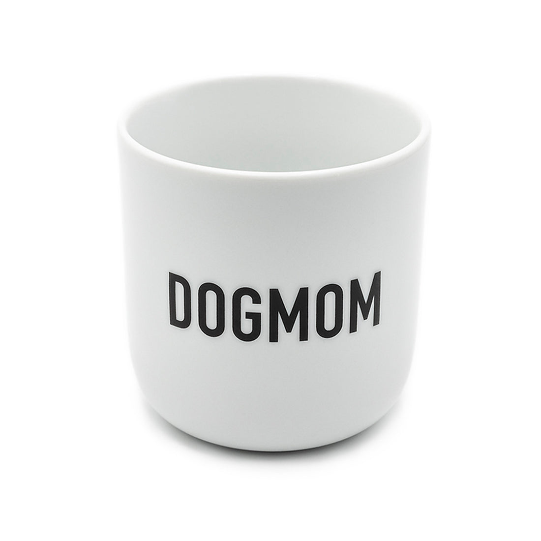 Becher DOGMOM weiss
