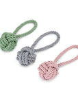 Rope toy Nodo Dusty Green