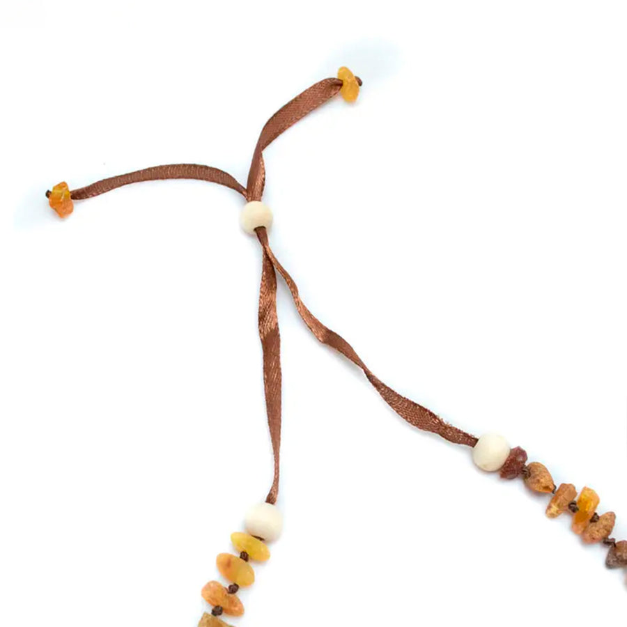 Amber necklace Bombacio EM tick collar