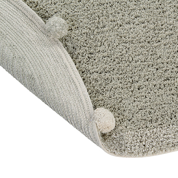 Cotton rug washable Rug Bubbly Olive
