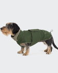 Dog coat Brooklyn Flannel Fern Green 