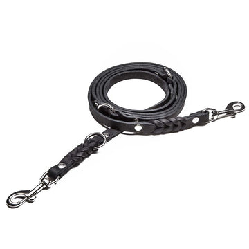 Riverside Park Black dog leash 