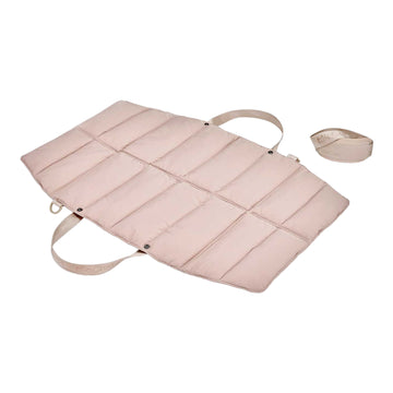Strada travelBed Nude / pink with extra comfort and a puristic look