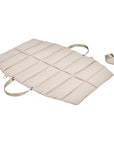 Strada travelBed Greige / light gray - beige with extra comfort and a puristic look