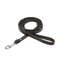 Dog leash Riverlino with hand strap Black