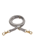 Dog leash Ravello Taupe / light grey