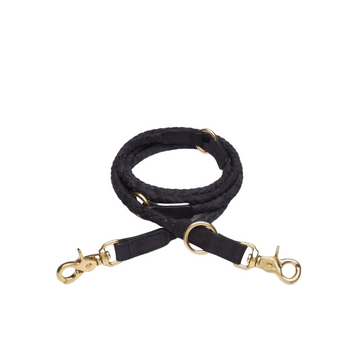 Dog leash Ravello Black / black